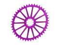 GARBARUK Kettenblatt Oval 1-fach narrow-wide für SRAM 8-Loch | lila 42 Zähne