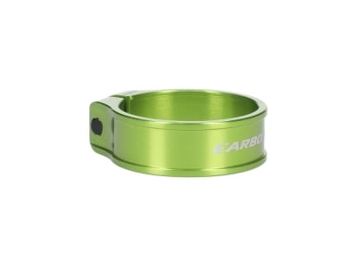 CARBON-TI Seat Clamp X-Clamp 3 | 36,9 mm acid green