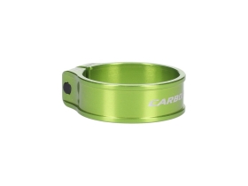 CARBON-TI Sattelklemme X-Clamp 3 | 36,9 mm giftgrün