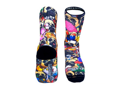 MALDITA BUENA SUERTE Socks Dog | multicolor L | 41-43