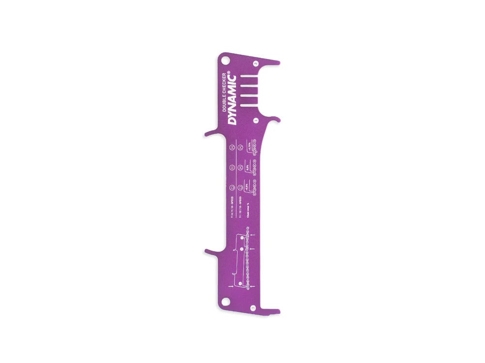 DYNAMIC Wear Gauge for Chains and Brake Discs Double Checker