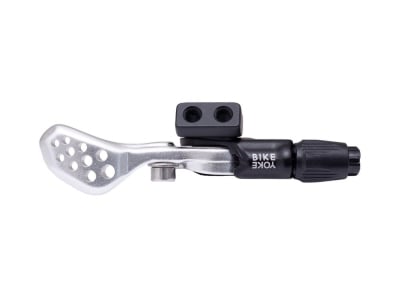 BIKEYOKE Remote Triggy Alpha für höhenverstellbare Sattelstütze | kurzer Hebel | silber