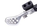 BIKEYOKE Remote Triggy Alpha für höhenverstellbare Sattelstütze | kurzer Hebel | silber
