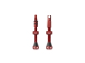 PEATY´S Tubeless Ventil Set Holeshot Fast Flow | Red 42 mm