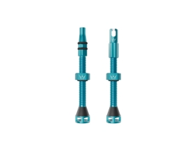 PEATYS Tubeless Valve Set Holeshot Fast Flow | Turquoise...
