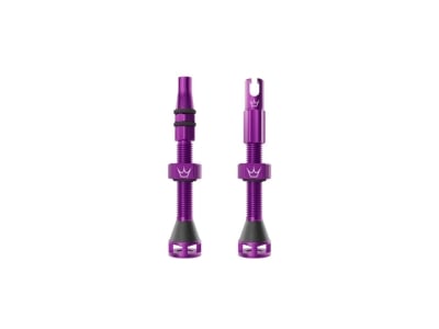 PEATYS Tubeless Valve Set Holeshot Fast Flow | Violet Purple