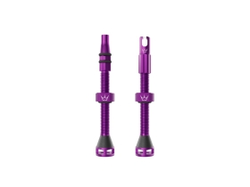 PEATYS Tubeless Valve Set Holeshot Fast Flow | Violet Purple