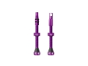 PEATYS Tubeless Valve Set Holeshot Fast Flow | Violet Purple