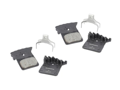 SHIMANO Bremsbeläge L05A-RF Resin mit Kühlrippen | 2 Paar