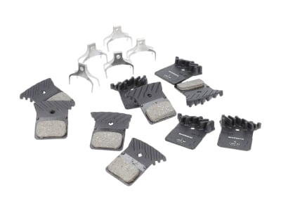 SHIMANO Bremsbeläge L05A-RF Resin mit Kühlrippen | 5 Paar
