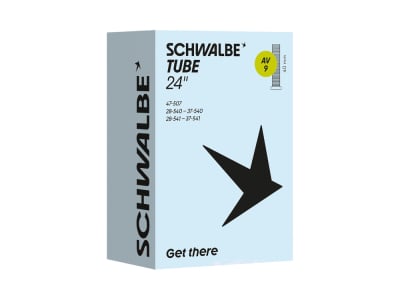 SCHWALBE Inner Tube 24" AV9 40 mm