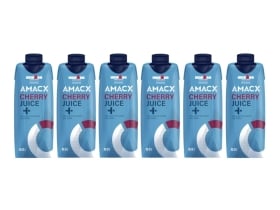 AMACX Sports Drink Cherry Juice + 500 ml | 6 Juices Box