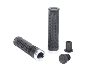 AERTIME Griffe Decline Lock-On | Jet Black / Sonic Silver 32 mm - 34 mm (dick)