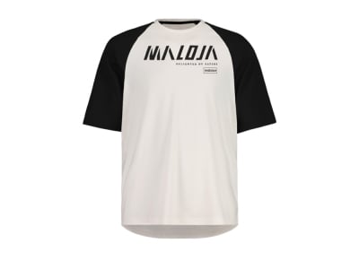 MALOJA Enduro Tee AnderterM. | shaded white multi