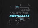 EXTRALITE T-Shirt ExtraT Zero Tolerance | black