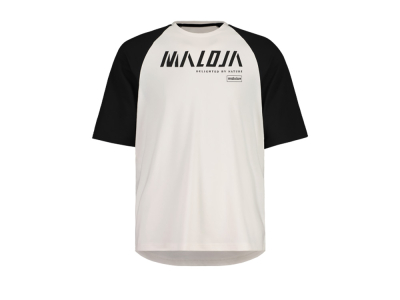 MALOJA Enduro Tee AnderterM. | shaded white multi M