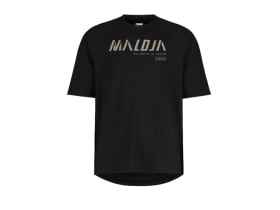 MALOJA Kurzarmtrikot AnderterM. | schwarz