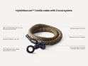 TEX-LOCK Textile Lock Eyelet incl. UX-Lock 120 cm | Wild Hemp