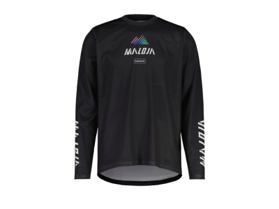 MALOJA Dirt Shirt PfeifferkogelM. | deep black S