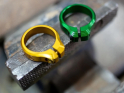 OAK COMPONENTS Sattelklemme Orbit 30,0 mm | grün