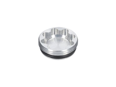 HOPE Spare Part Piston Cover RX4+SL large 16 mm | DOT | silver
