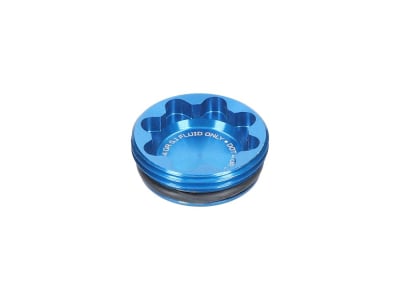 HOPE Spare Part Piston Cover RX4+SL large 16 mm | MIN | blue