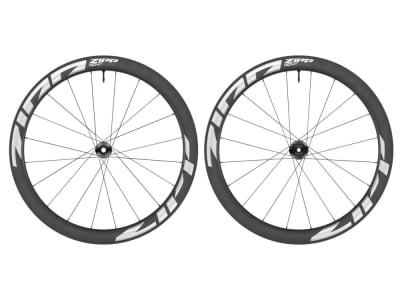 ZIPP Wheel Set 28" 404 S Carbon | Tubeless | Center Lock | 12x100 mm | 12x142 mm Thru Axle | white