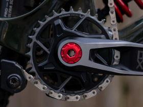 OAK COMPONENTS Kurbel-Abdeckkappen Set für SRAM DUB...