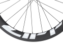 ZIPP Front Wheel 28" 303 XPLR S Carbon | Tubeless | Center Lock | 12x100 mm Thru Axle | white