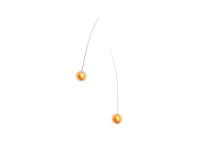 PAUL COMPONENT x FORAGER Cable Cherries cable end sleeves 2 pieces | orange