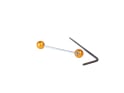 PAUL COMPONENT x FORAGER Cable Cherries cable end sleeves 2 pieces | orange