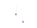 PAUL COMPONENT x FORAGER Cable Cherries cable end sleeves 2 pieces | purple