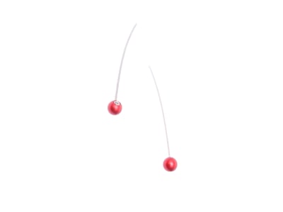 PAUL COMPONENT x FORAGER Cable Cherries cable end sleeves 2 pieces | red