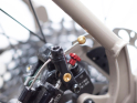 PAUL COMPONENT x FORAGER Cable Cherries cable end sleeves 2 pieces | red