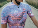 Q36.5 Short Sleeve Jersey Ladies Gregarius Damask | purple