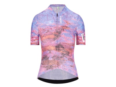 Q36.5 Kurzarmtrikot Damen Gregarius Damask | violett XS