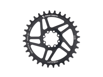 WOLF TOOTH Chainring Direct Mount Boost for SRAM 8-Bolt | 3 mm Offset | Drop-Stop ST 12-speed 32 Teeth