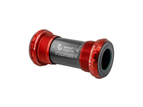 WOLF TOOTH Bottom Bracket BSA Shimano 24 mm | red