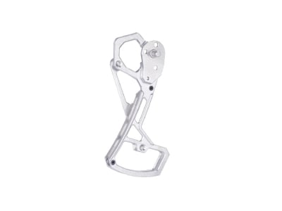 GARBARUK Rear Derailleur Cage Shimano GRX | XTR | XT Di2 | Deore 12-speed | silver