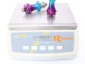 EXTRALITE Naben Set HyperBoost 3 Straightpull 6-Loch | Limited Edition Purple-Blue | Shimano MS