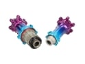 EXTRALITE Hub Set HyperSmart 3+ Straightpull 6-bolt | Limited Edition Purple-Blue | Shimano HG