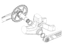 QO Bike Gear ROCKS Kurbel Direct Mount MTB 175 mm