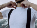 Q36.5 Functional Undershirt Base Layer 2 Short Sleeve | white