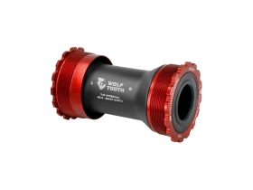 WOLF TOOTH Bottom Bracket T47 Shimano 24 mm | red