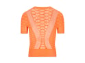 Q36.5 Funktionsunterhemd Base Layer 2 kurzarm | poppy orange S-M