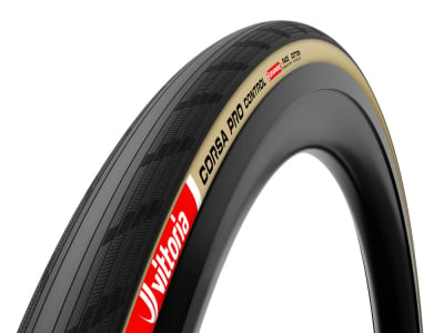 VITTORIA Reifen Corsa Pro Control 28" | 700 x 38C Graphene 2.0 TL Ready schwarz / beige
