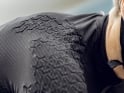 Q36.5 Kurzarmtrikot Dottore Grid Skin | schwarz