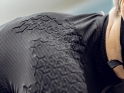 Q36.5 Kurzarmtrikot Dottore Grid Skin | schwarz S