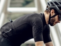 Q36.5 Kurzarmtrikot Dottore Grid Skin | schwarz M