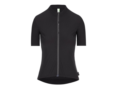 Q36.5 Kurzarmtrikot Damen Dottore Grid Skin | schwarz L
